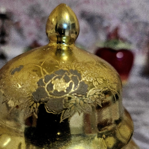 Japanese Ginger Jar Gold Gilt Silver Pheasant - Picture 6 of 7